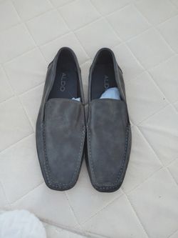 ALDO Orlovoflexx Men’s Leather Driving Shoes / Loafers - Black (Size 11US)