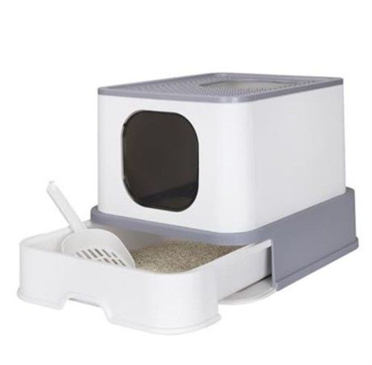 *NEW* Enclosed Cat Litter Box