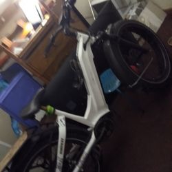 Two Ebikes And One Electric Scooter 