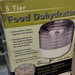 Food dehydrator 5-tier