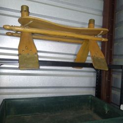 Camel Saddle Seat Foot Stool