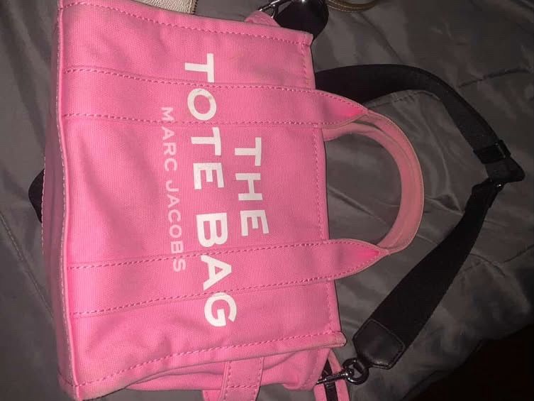 Pink Tote Bag
