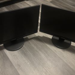 Two Monitors Great For School 