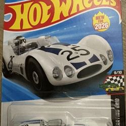 Hot Wheels 1:64 HW Starting Grid Maserati Tipo 61 123/(contact info removed) white