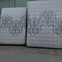 🟪queen Size Pillow Top Mattress 12" Thick 