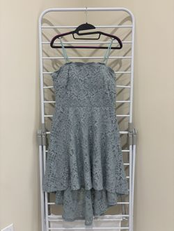 Dark Mint Green Party Dress