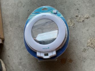 Shower head mirror, radio and cd player to hang on shower  water proof