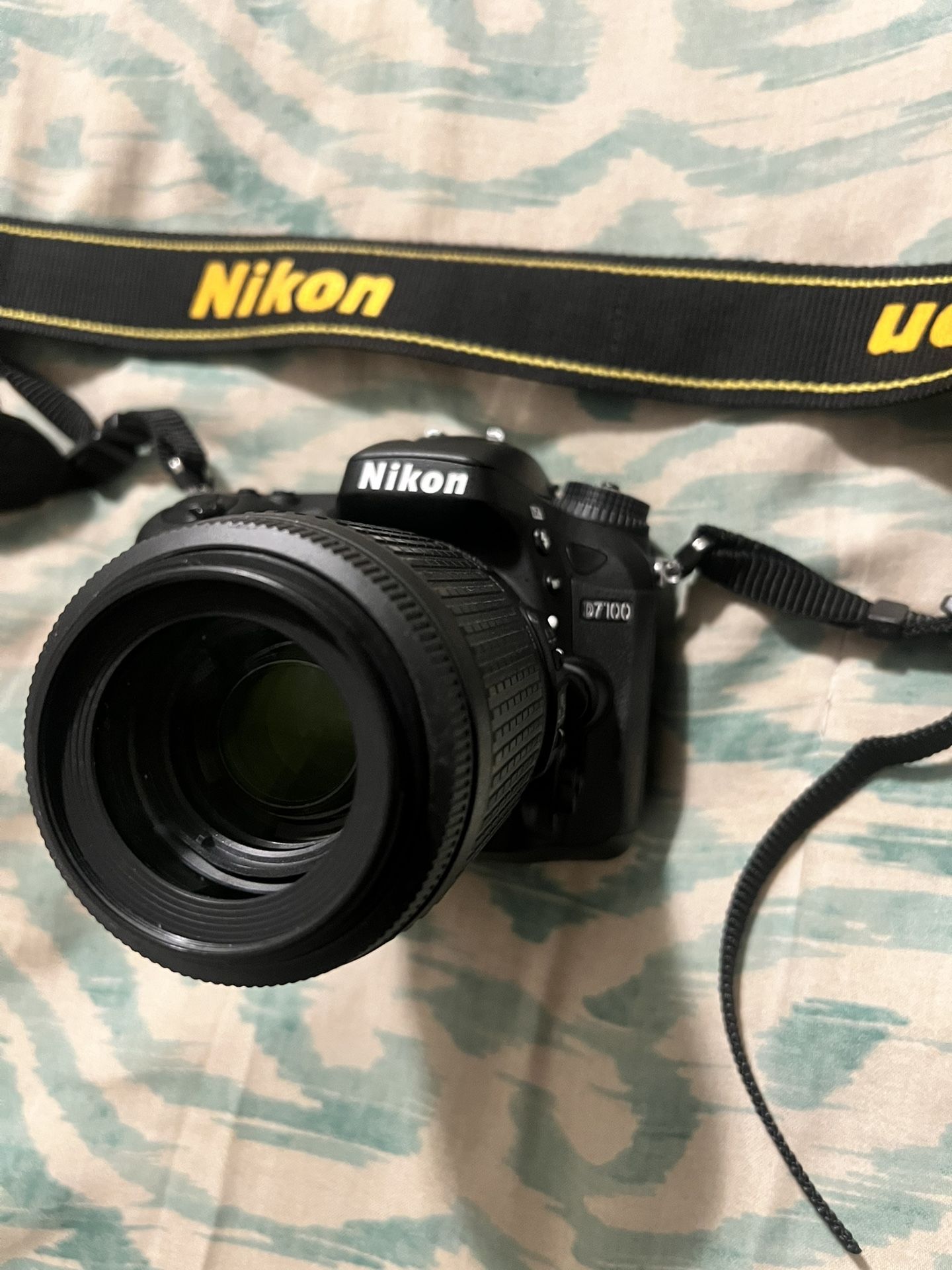 Nikon D7100 DSLR + Lens + Tripod + Dual Charger