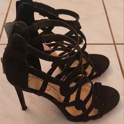 Women Sandals Jessica Parker Size 8 Black