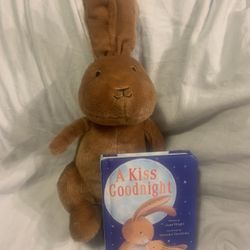 Kohl’s Cares Plush & Book Bundle- A Kiss Goodnight 14” Plush 