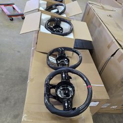 Steering Wheel For Mercedes Benz Carbon Fiber Amg style c300 e300 GLE G class W222 s class..