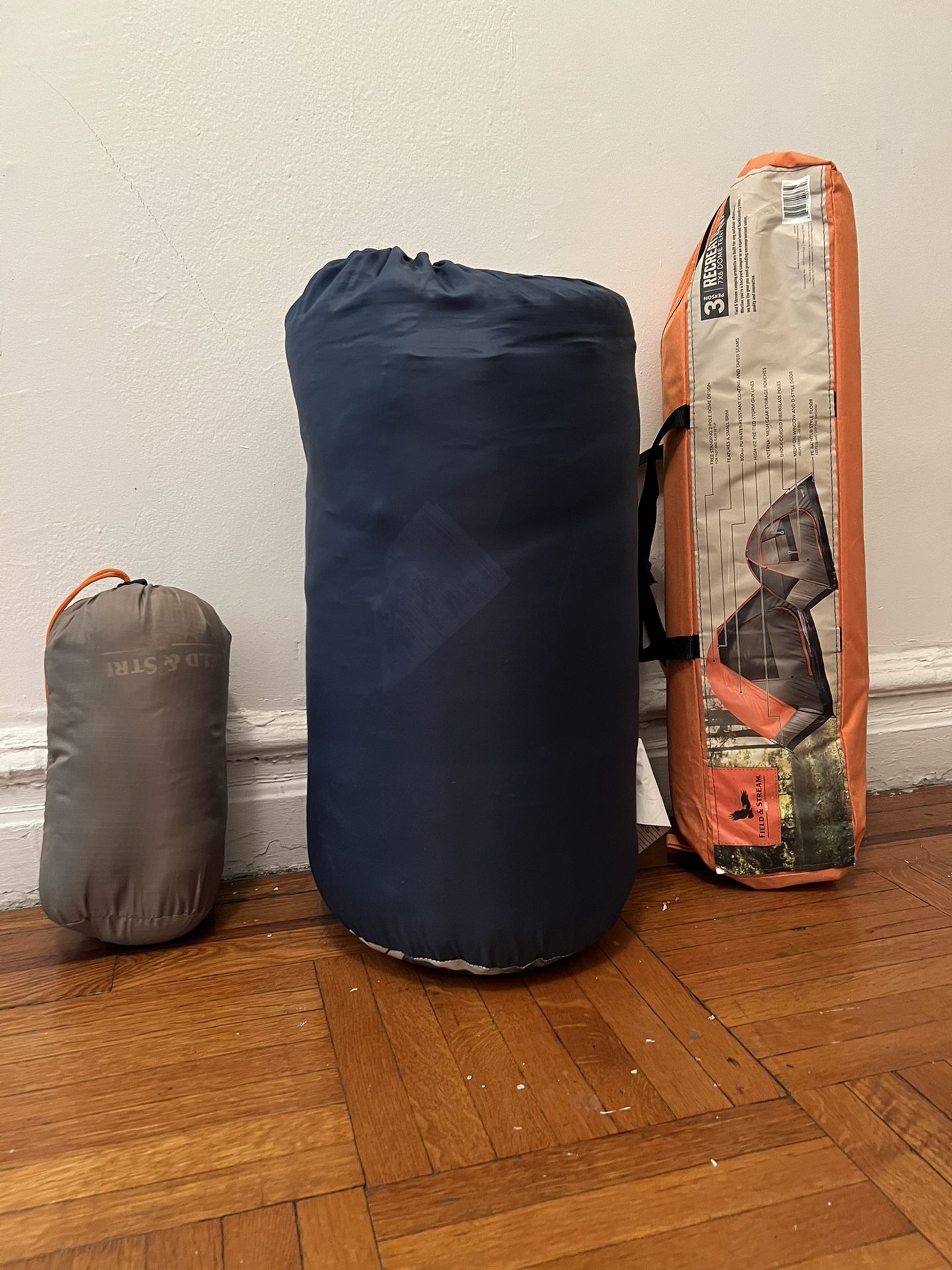 Sleeping Bag With Pillow And Tent
