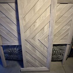 Queen Bed Frame + Box Spring + Nightstand