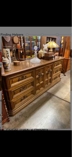 Vintage  Renaissance Revival Dresser