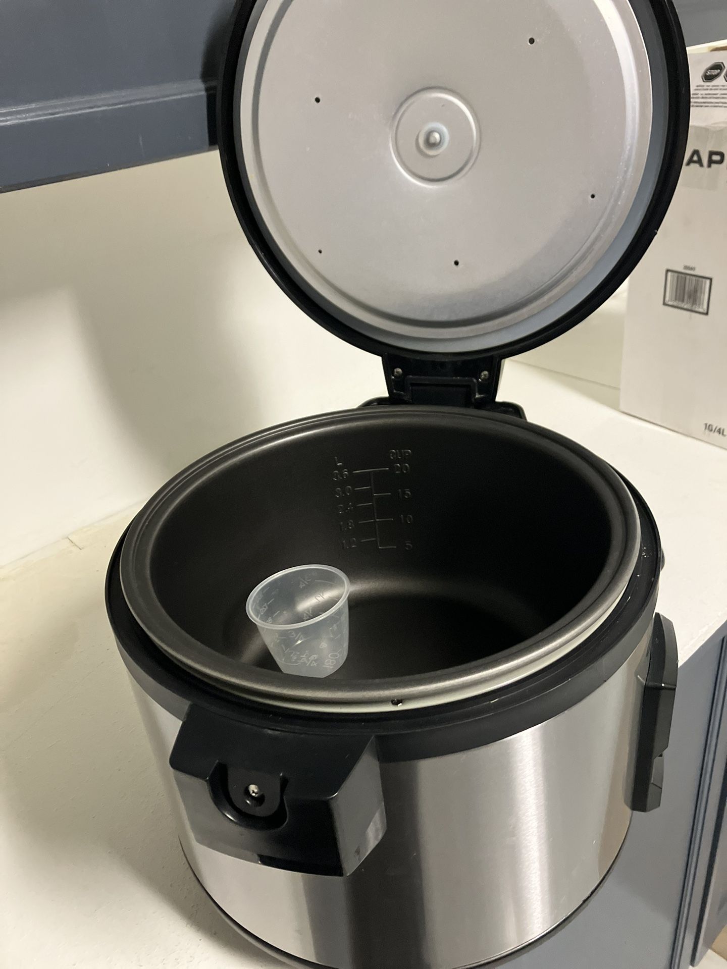 Capacity Rice Cooker Logo Large Capacity Rice Cooker 40-Cup Commercial Rice Cooker - 1250W Large ...