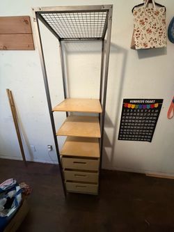 FREE- Office shelves organizer with drawers