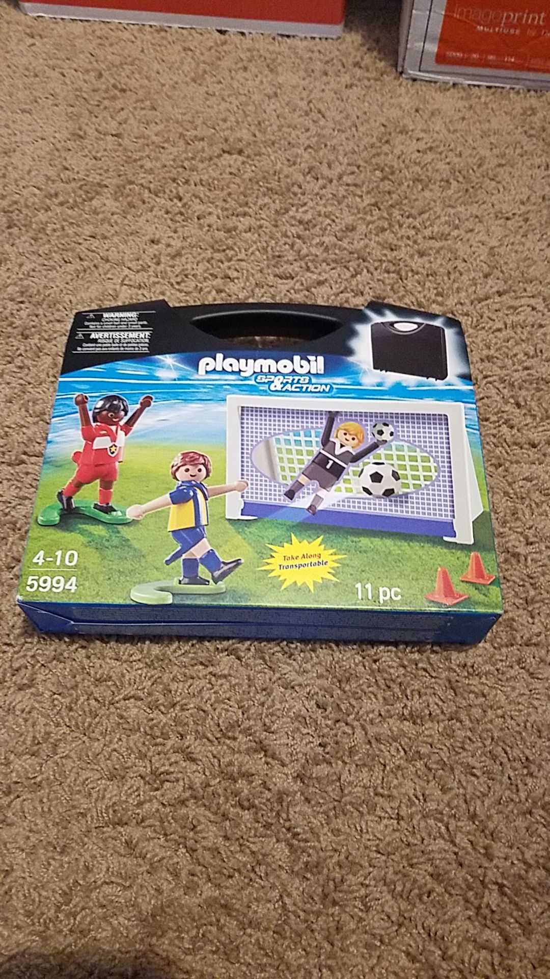 Playmobil Sports & Action Portable Kit Sealed in Original Carrier