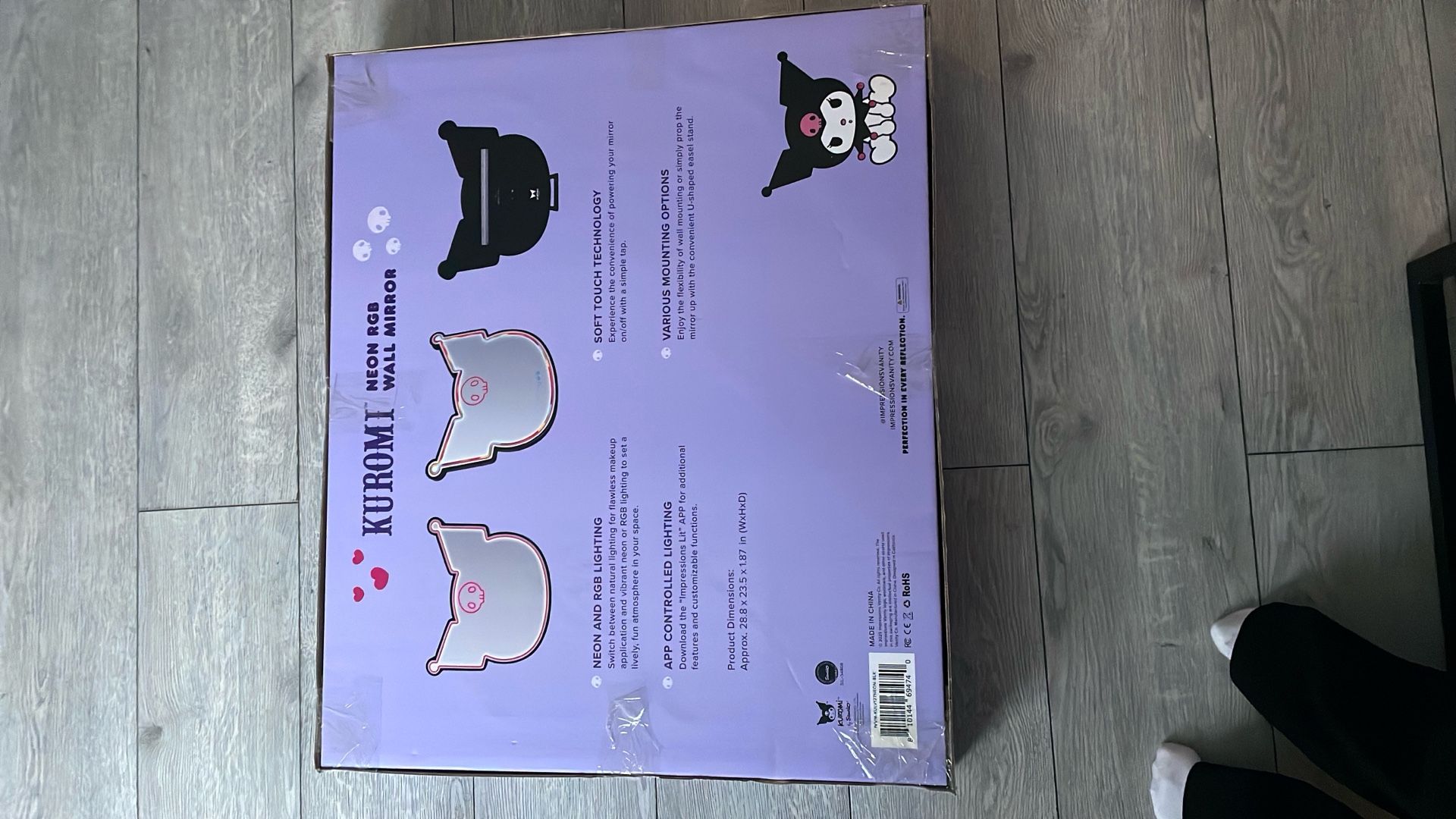 Kuromi Vanity Mirror