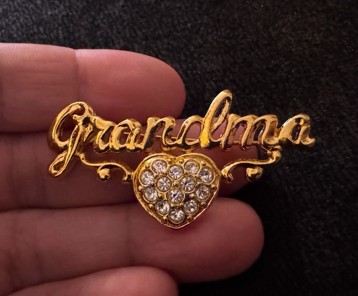 "Grandma" Brooch