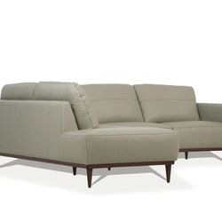 Acme Tampa Sectional Sofa in Airy Green 54995

