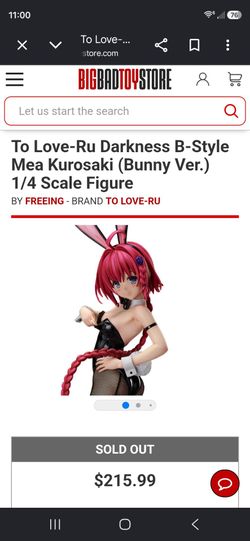 B-Style To Love-Ru Darkness Mea Kurosaki Bunny Ver. 1/4 Scale Figure