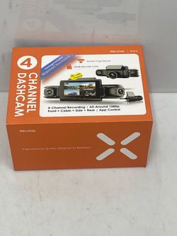 REXING RW4 4-CHANNEL DASHCAM ALL-AROUND 1080p-IR NIGHT VERSION- NEW SEALED