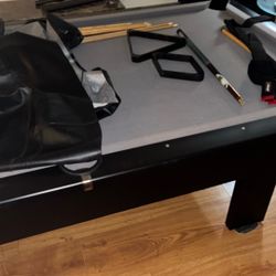 Pool Table And All Accessories