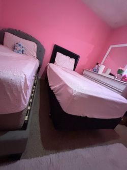 Twin beds