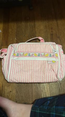 Vintage diaper bag