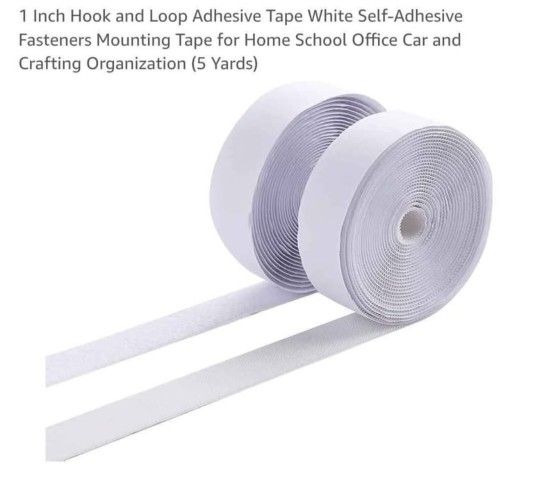 Hook And Loop Adhesive Tap NEW 5 YARDS