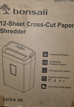 Bonsaii Paper Shredder
