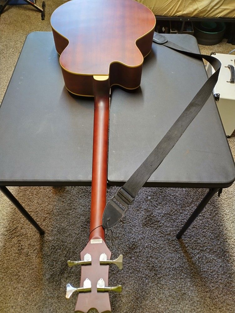 Electric/Acoustic Bass Guitar