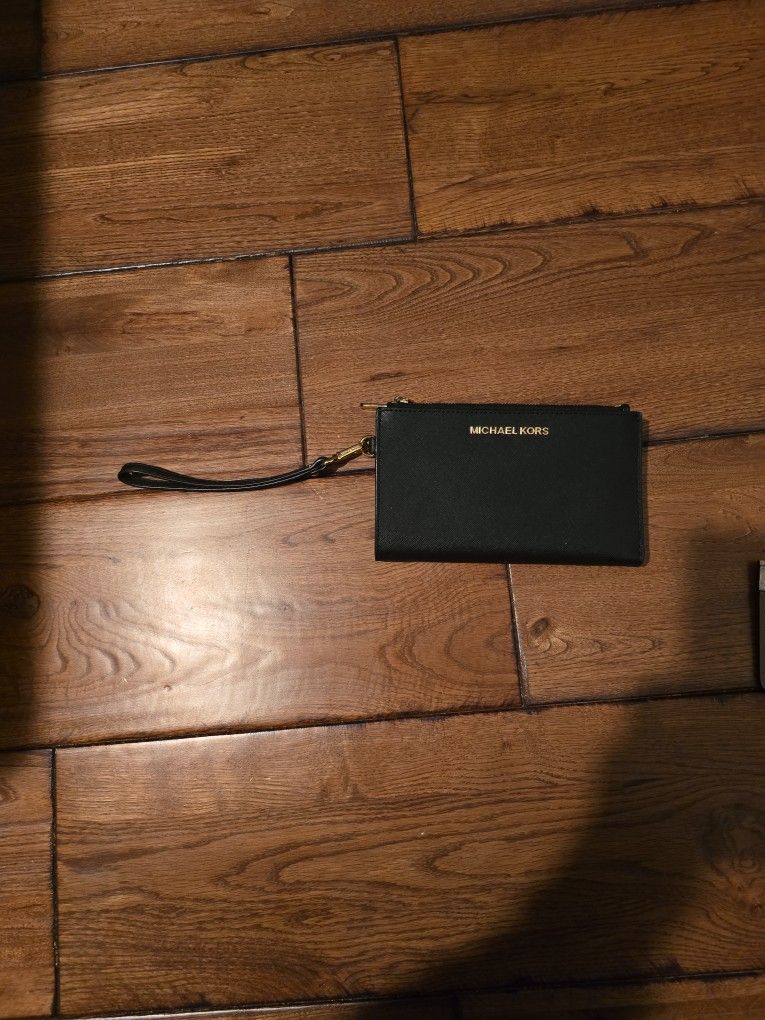 Michael Kors large black wallet