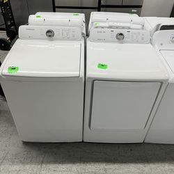 (Lightly Used) Samsung Top Loader Washing Machine & Dryer Sets ✅