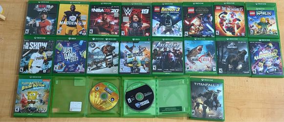 Lot of xbox 1 games
