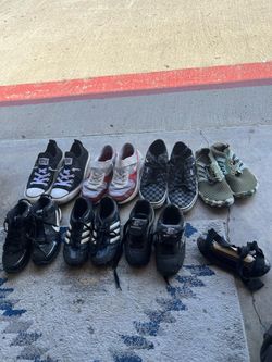 Collection of children’s shoes & cleats $5 each