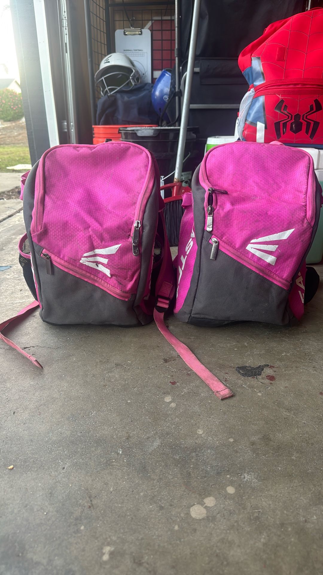 Pink Easton softball Bag