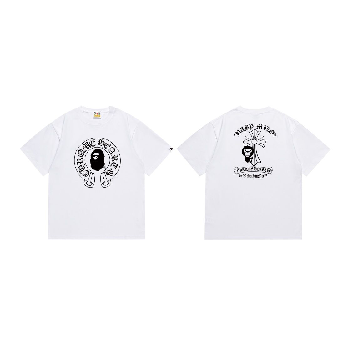 chrome x bape shirt – size medium
