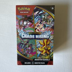 Booster Bundle - Mega Evolution Chaos Rising - Sealed Product - Brand New /  Sealed