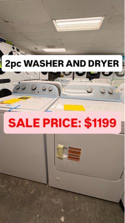 Whirlpool washer and dryer set