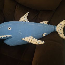 Pottery Barn kids Stuffed Animal Shark