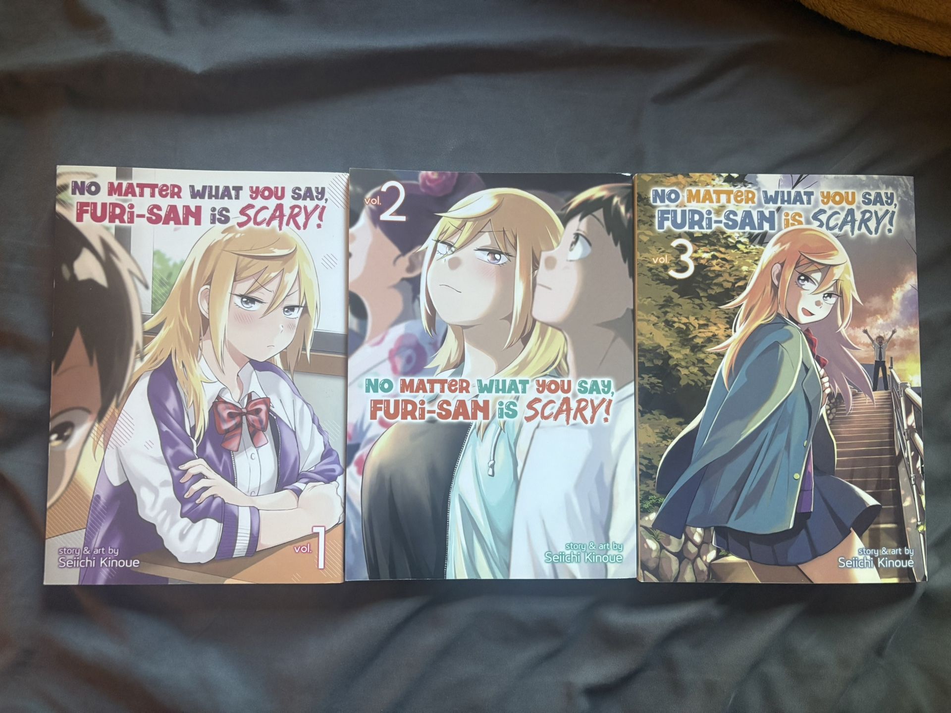 Manga - No Matter What You Say, Furi-San Is Scary! Vol. 1-3