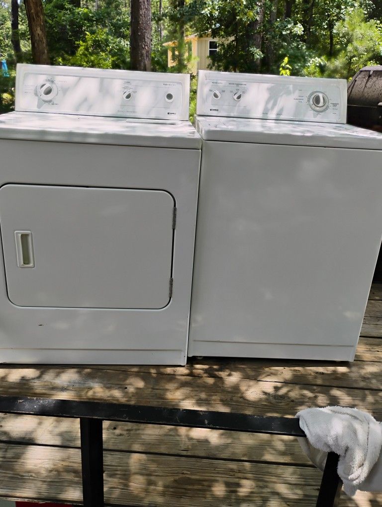Kenmore Set Washer An Dryer