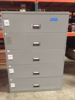 Grey Filing Cabinets - Gabinete de Archivo Gris