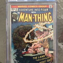 Fear # 19 (1973) CGC 9.4 — O/w To White Pages; 1st Howard the Duck and Lorre