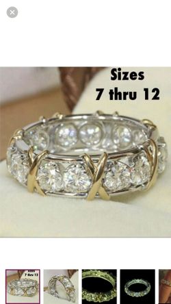 5⭐ Rated Victoria Wieck White Gold Eternity Band