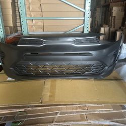 For 2018 2019 2020 Kia Rio Front Bumper Assembly Complete Kit Grilles Fog