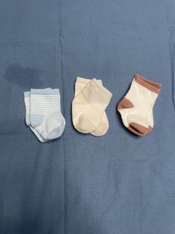 Used baby boy socks. Size 6m