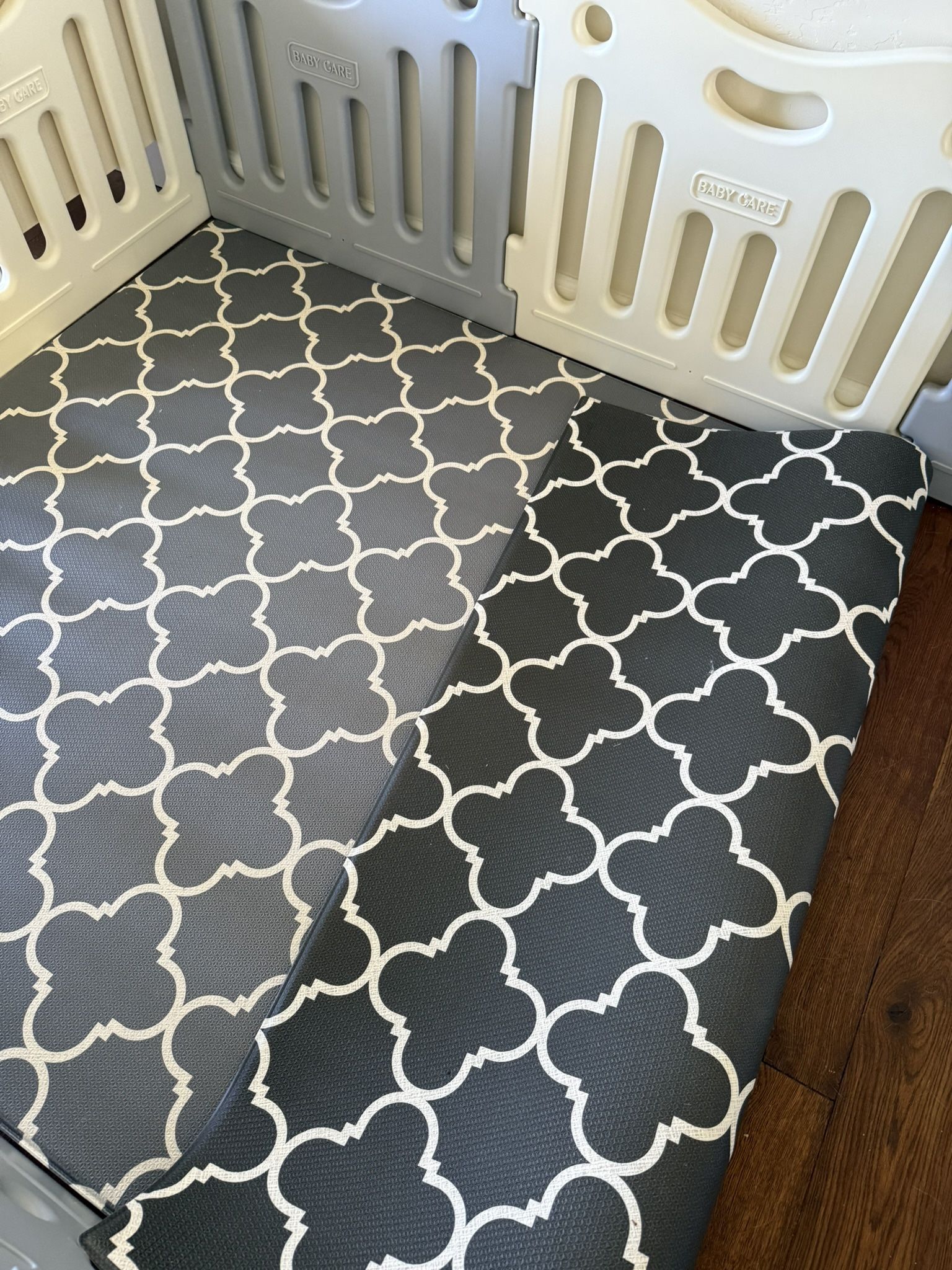 Baby Care Play Pen AND Baby Care Play Mat