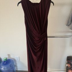 Burgundy Dress Size 2 